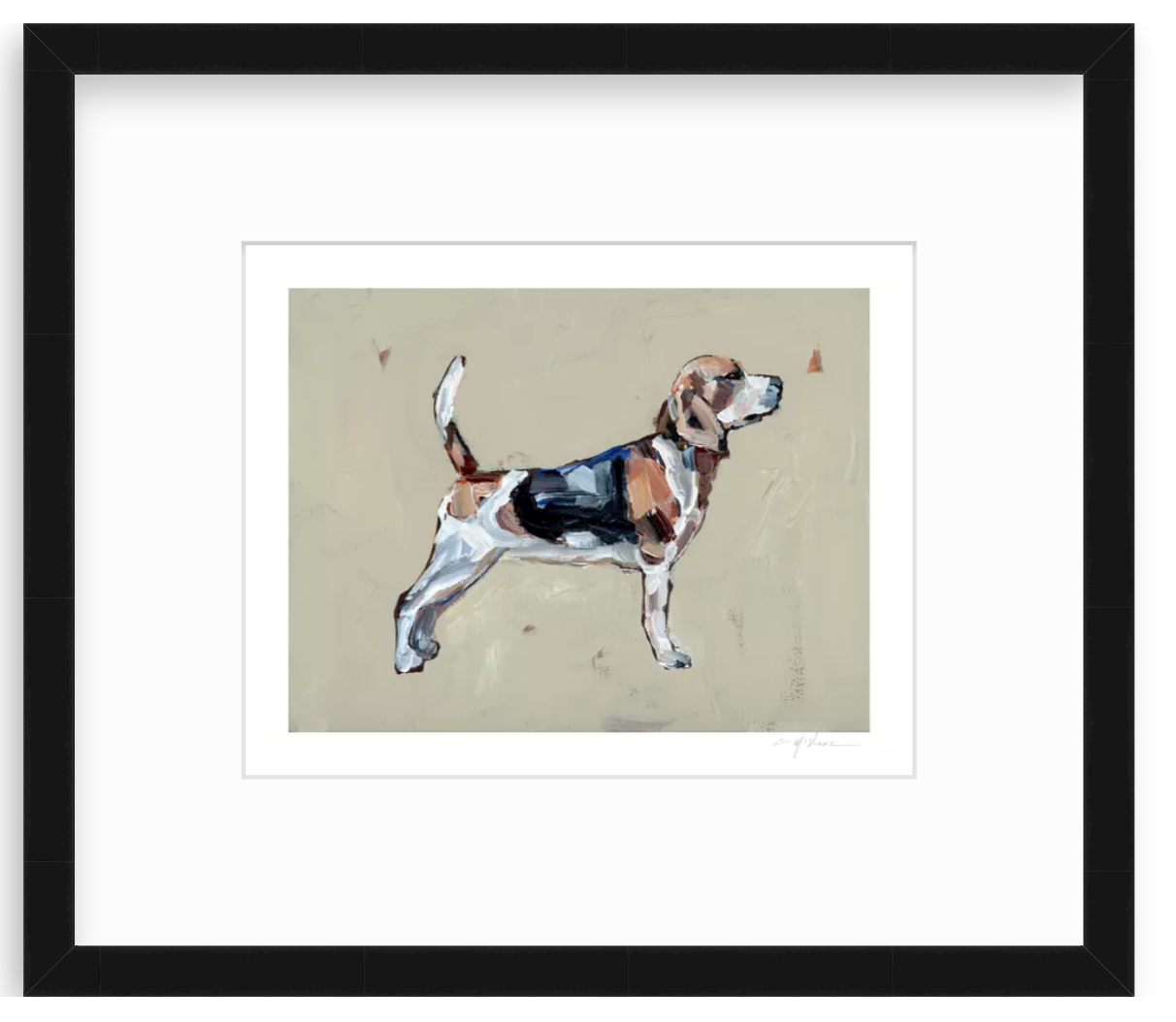 "Beagle" on paper