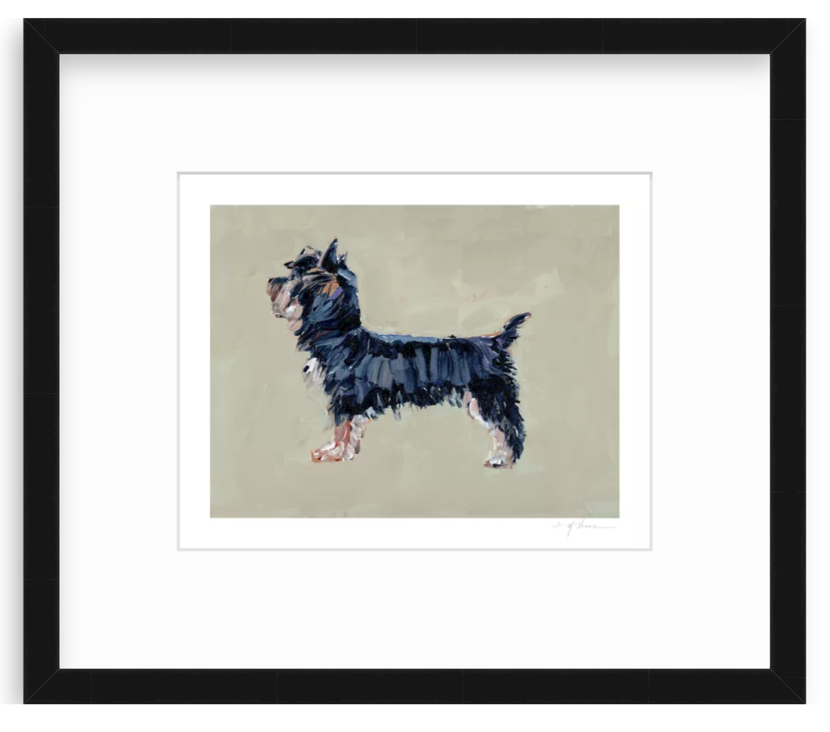 "Yorkie" on paper