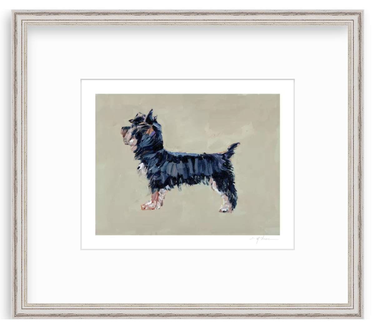 "Yorkie" on paper
