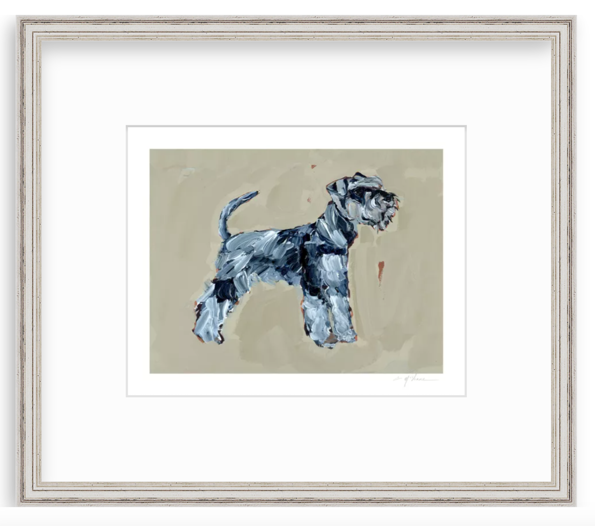 "Schnauzer" on paper
