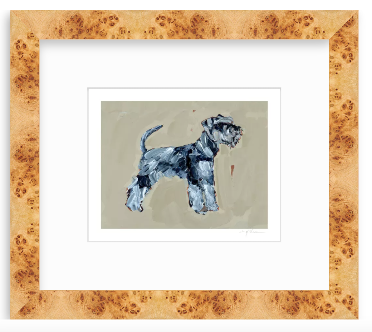"Schnauzer" on paper