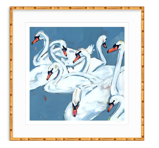 "Swan Lake" on paper