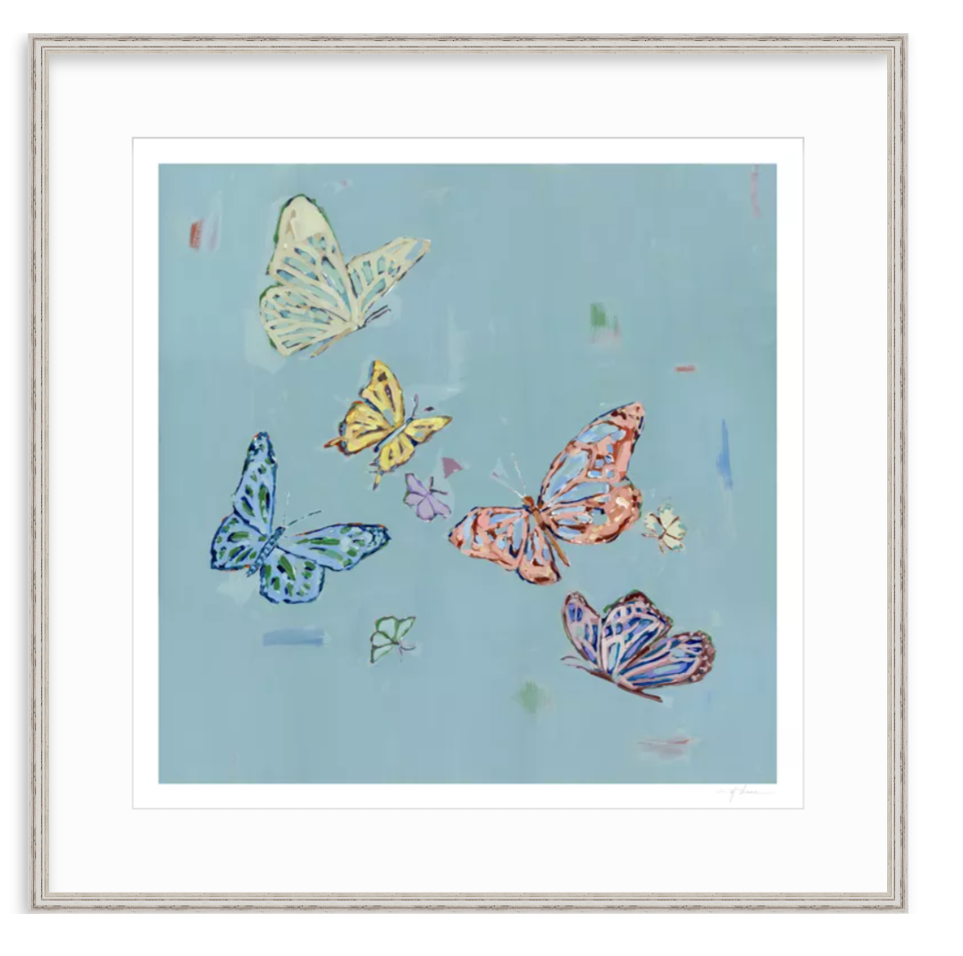 "Butterfly Love" on paper