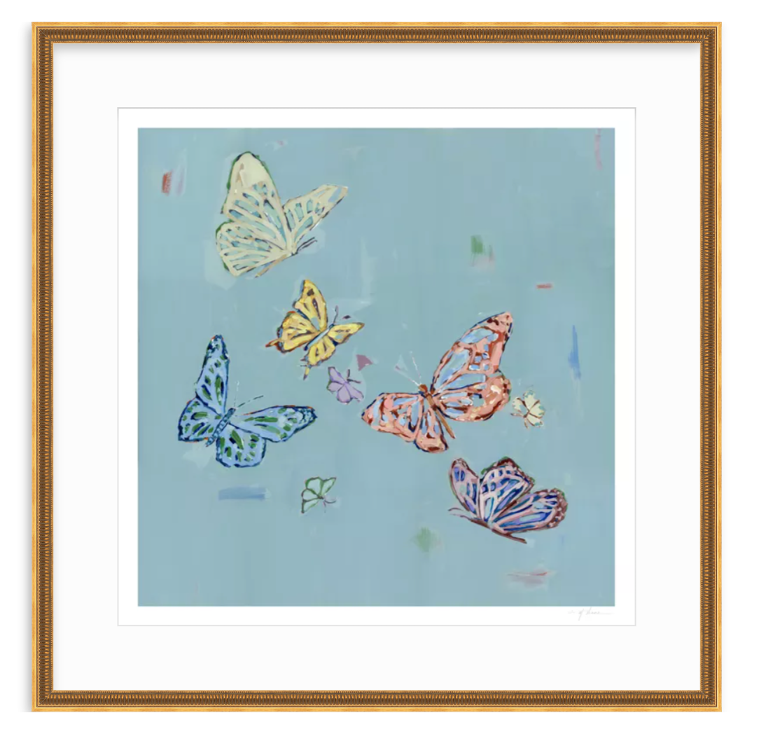 "Butterfly Love" on paper