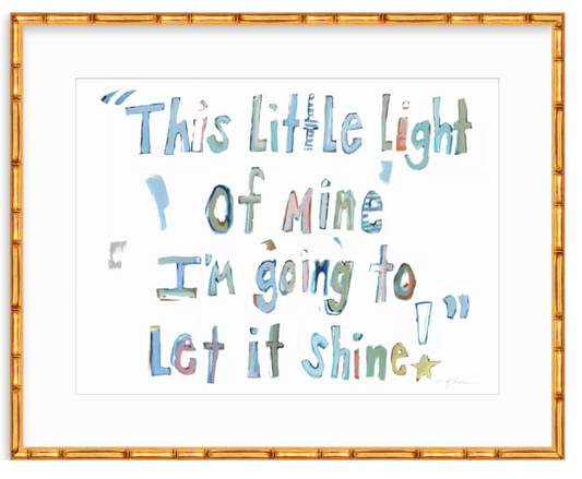 Light Of Mine on paper