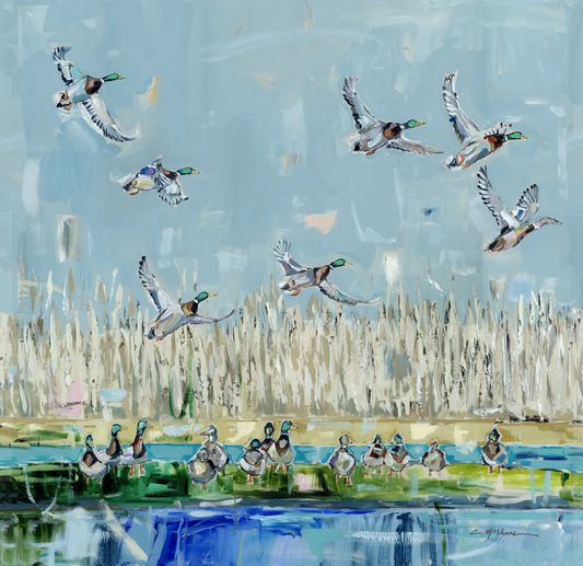 "Duck Season" on canvas