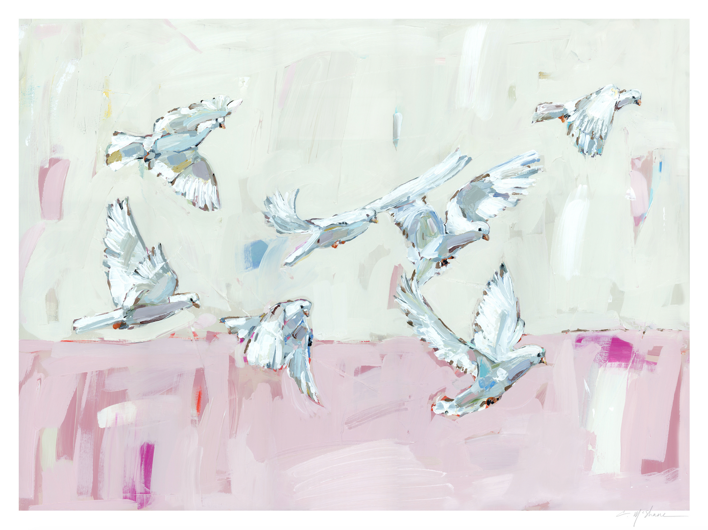 "Peace On Earth I" on paper