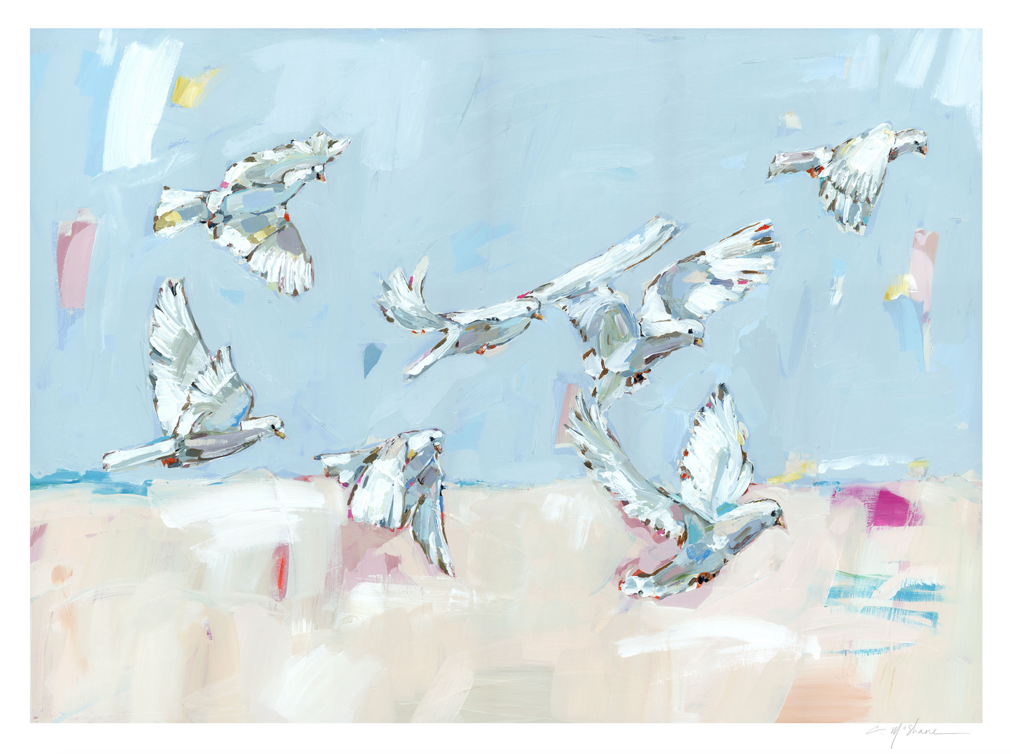 "Peace On Earth II" on paper