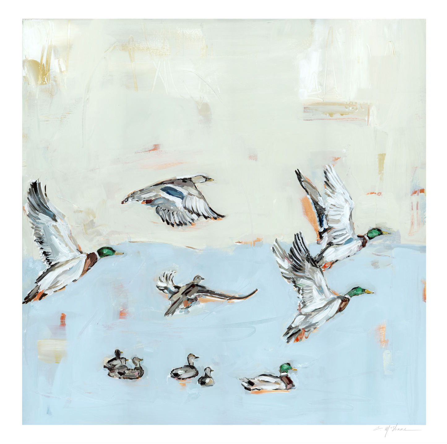 "Taking Off" on paper