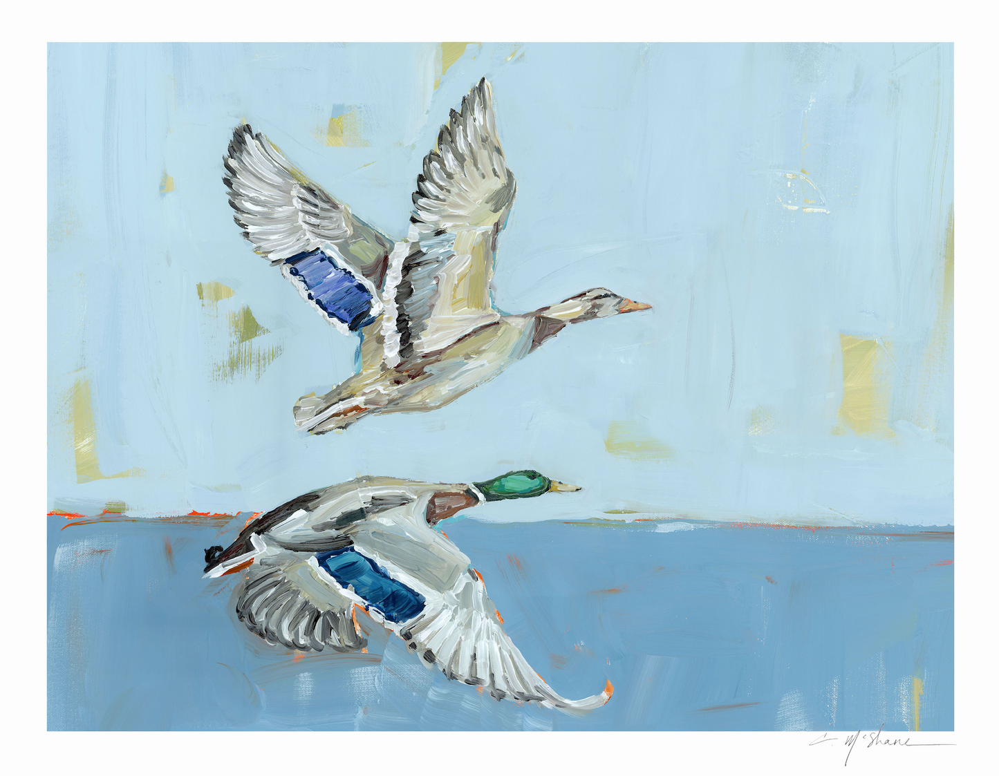 "Soaring High" on paper