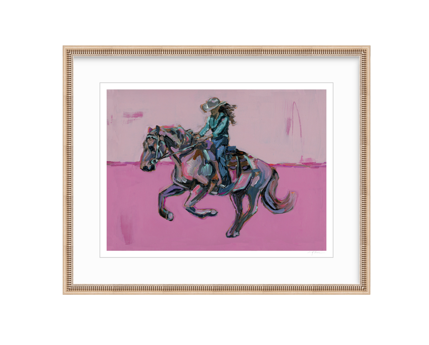 "Cowgirl Soul" on paper