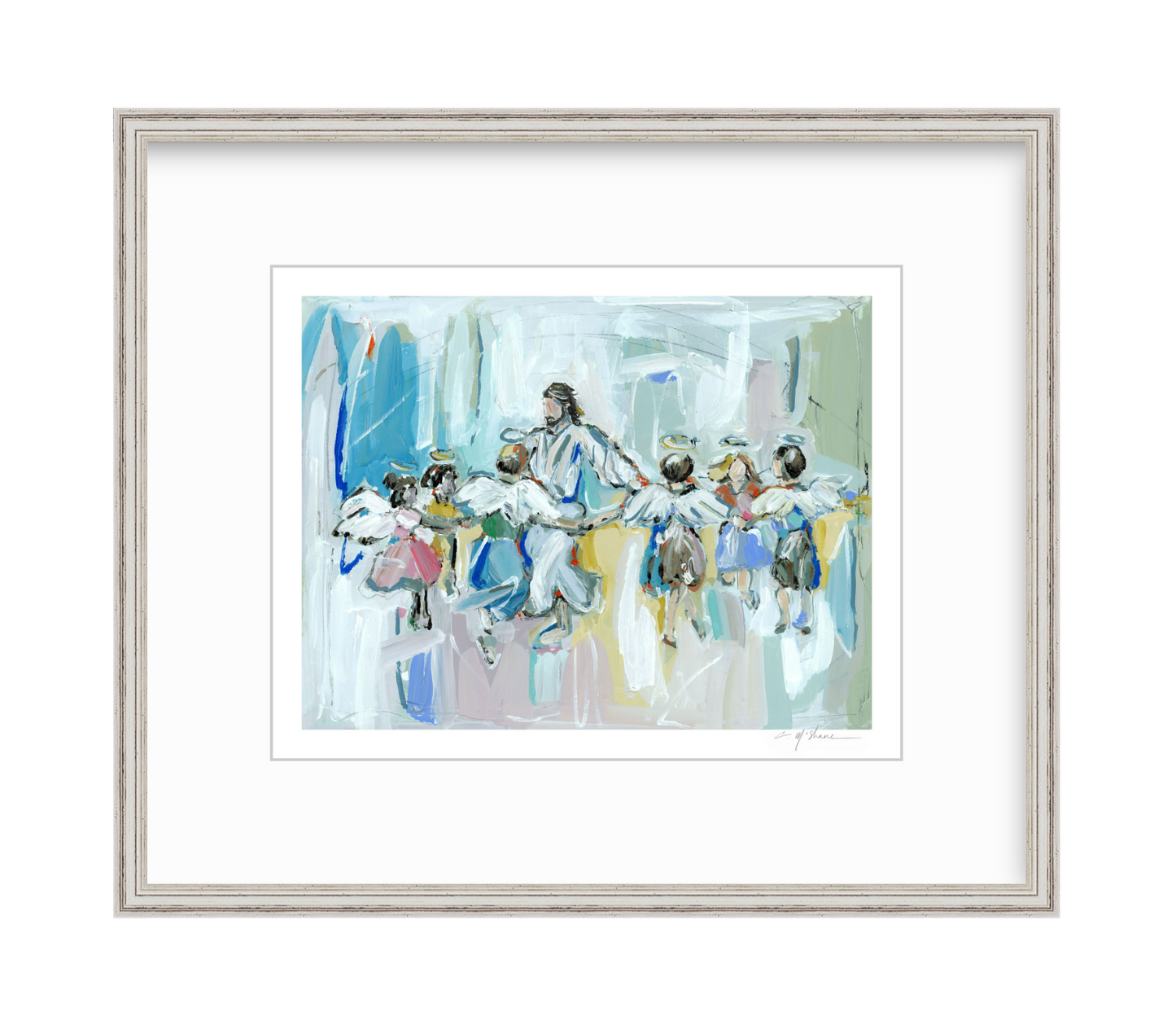 "Dancing with Jesus" on paper