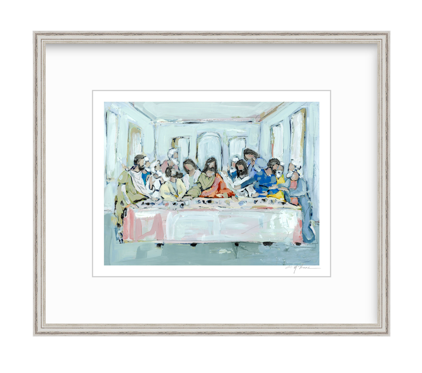"Legacy Meal XII" on paper