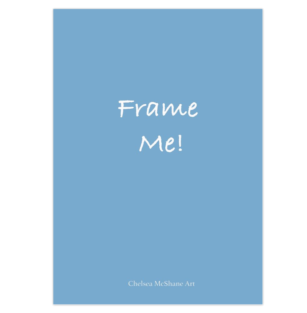 "Ram" framable card