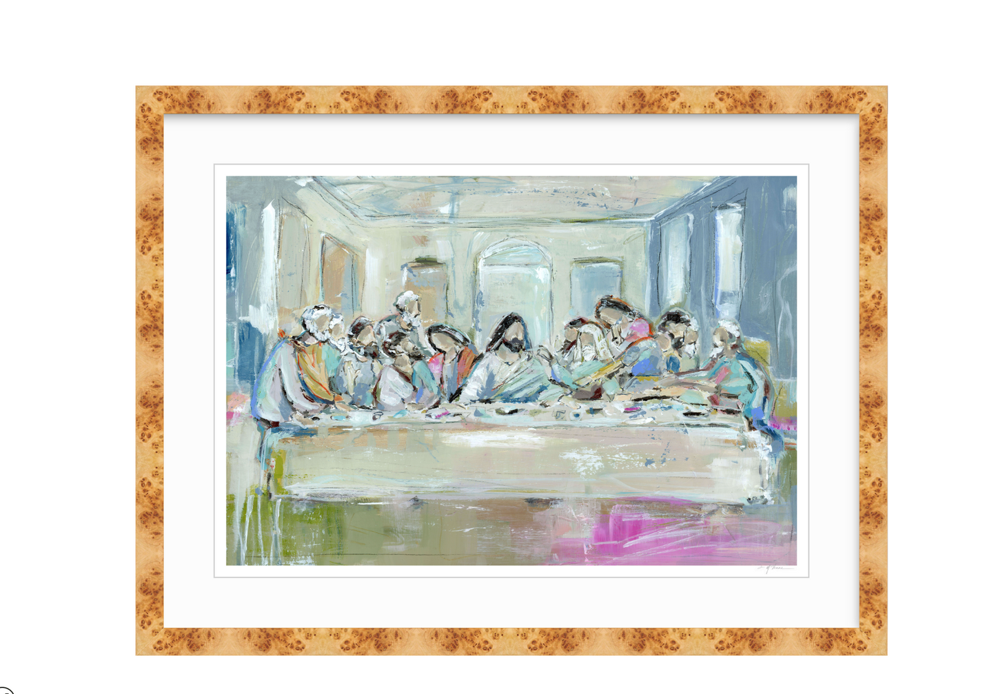 "Legacy Meal II" on paper