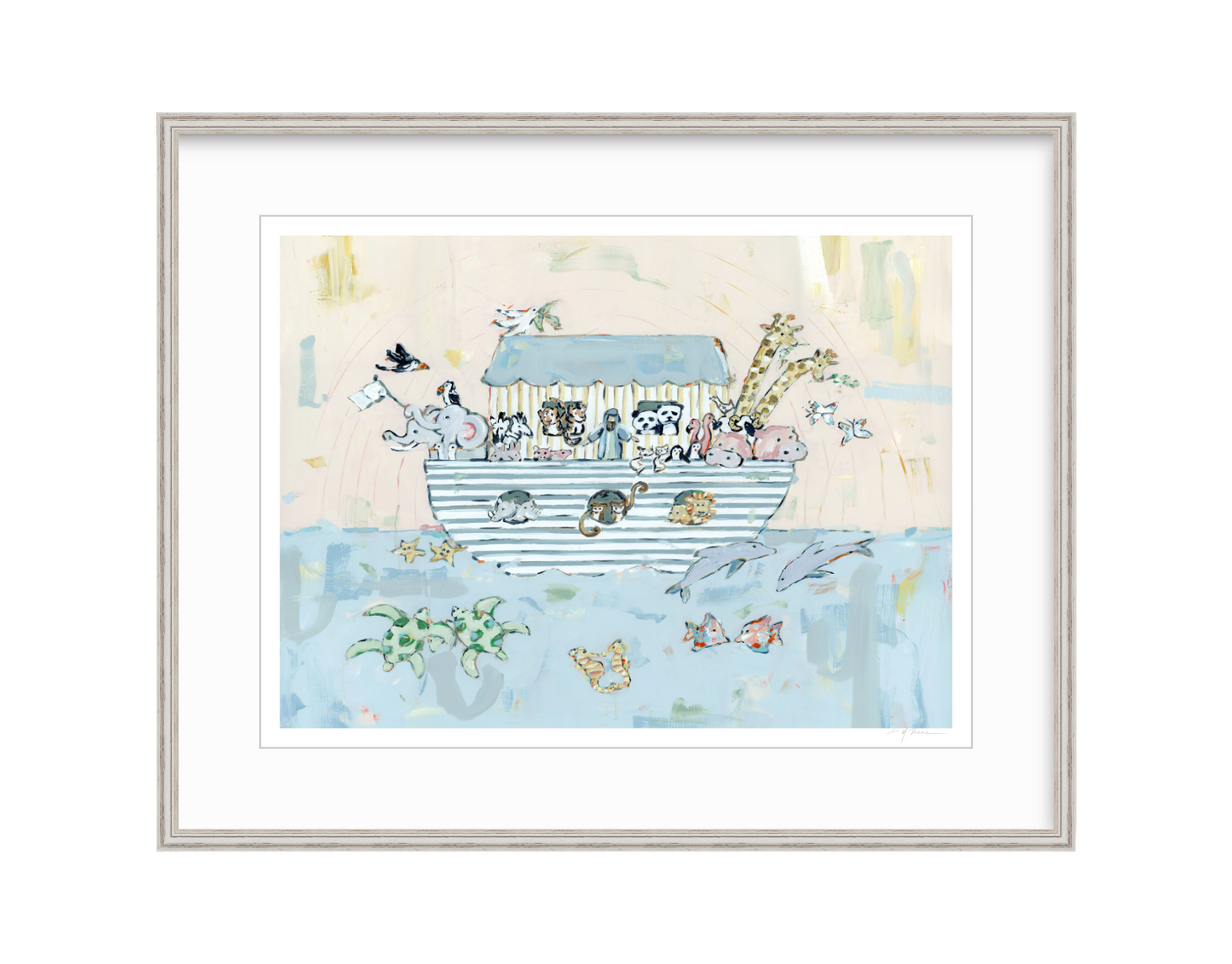 Noah's ark V on paper