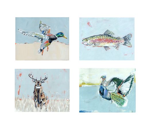 "Southern Raised" set of 4