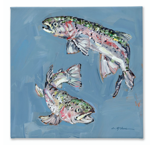 "The Rod Fathers" on canvas