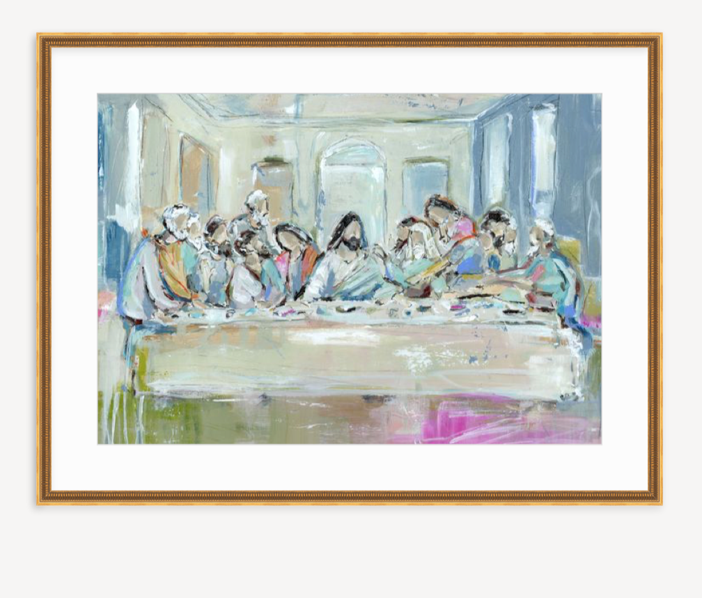 "Legacy Meal II" on paper