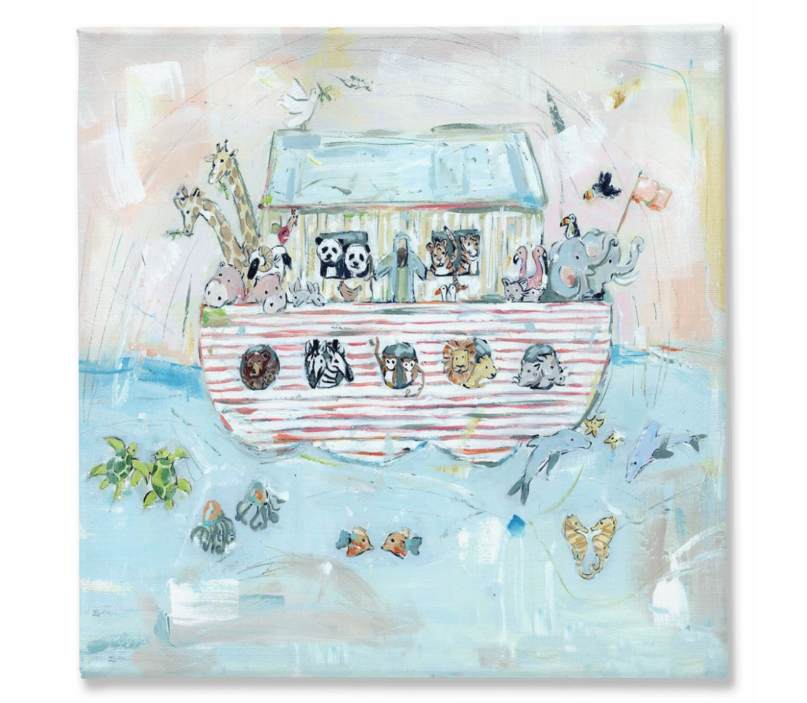 Noah's ark II on canvas