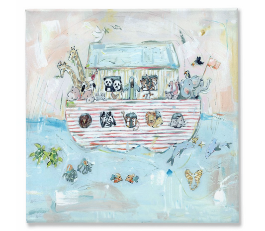 Noah's ark II on canvas