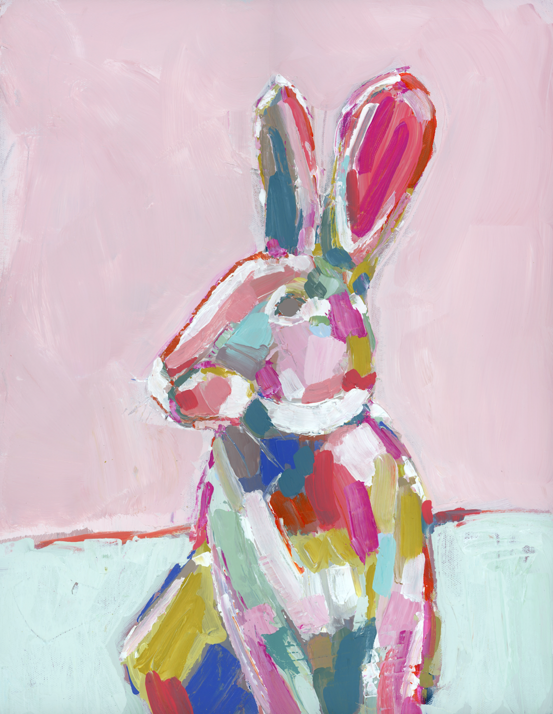 Hippity Hops on paper