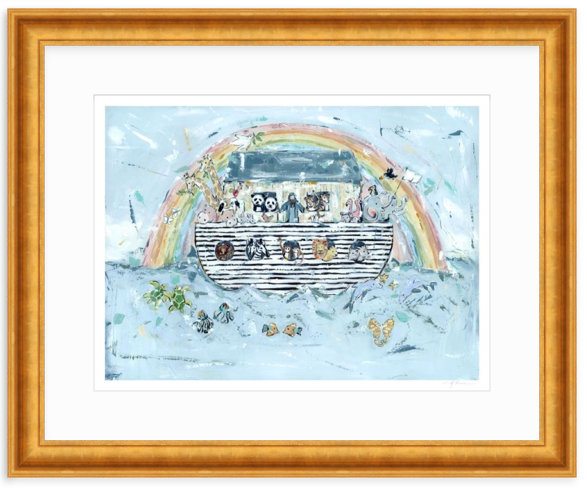 Noah's ark I on paper