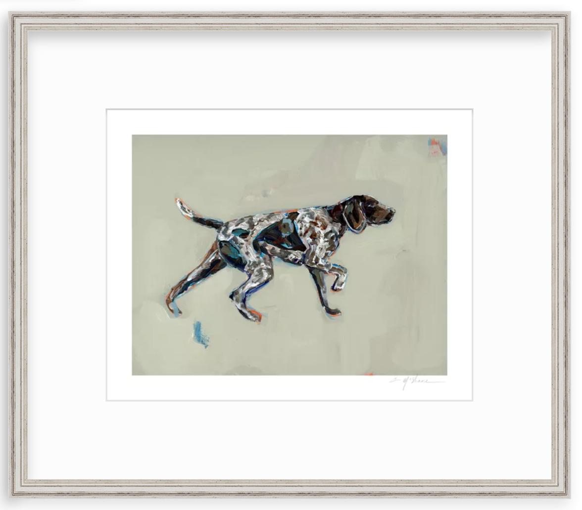 "German Shorthaired Pointer I" print