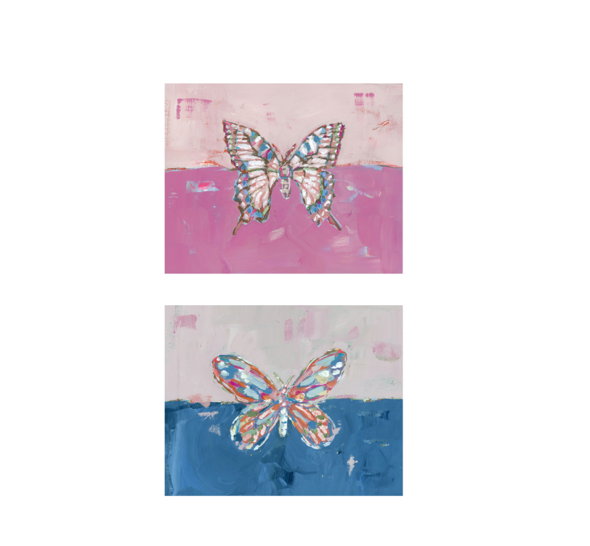 Butterfly Kisses (sets of 2, 3, 4, or 6)