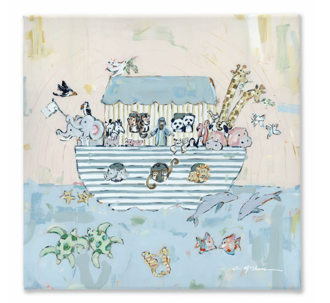 Noah's ark V on canvas