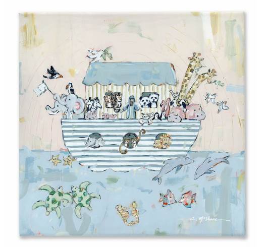 Noah's ark V on canvas