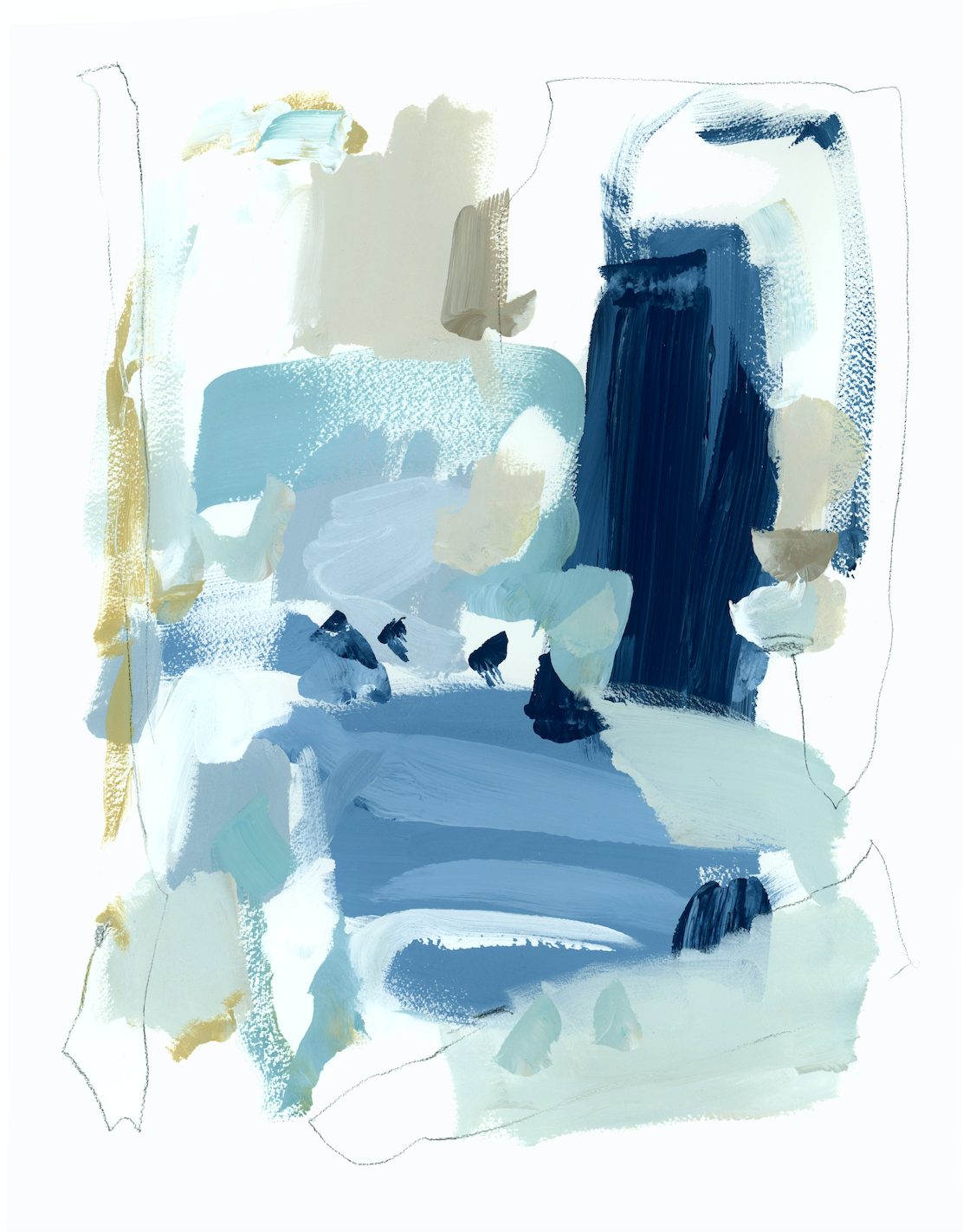 Sunday Blues (set of 2)