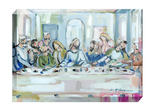 "Legacy Meal VI" acrylic block