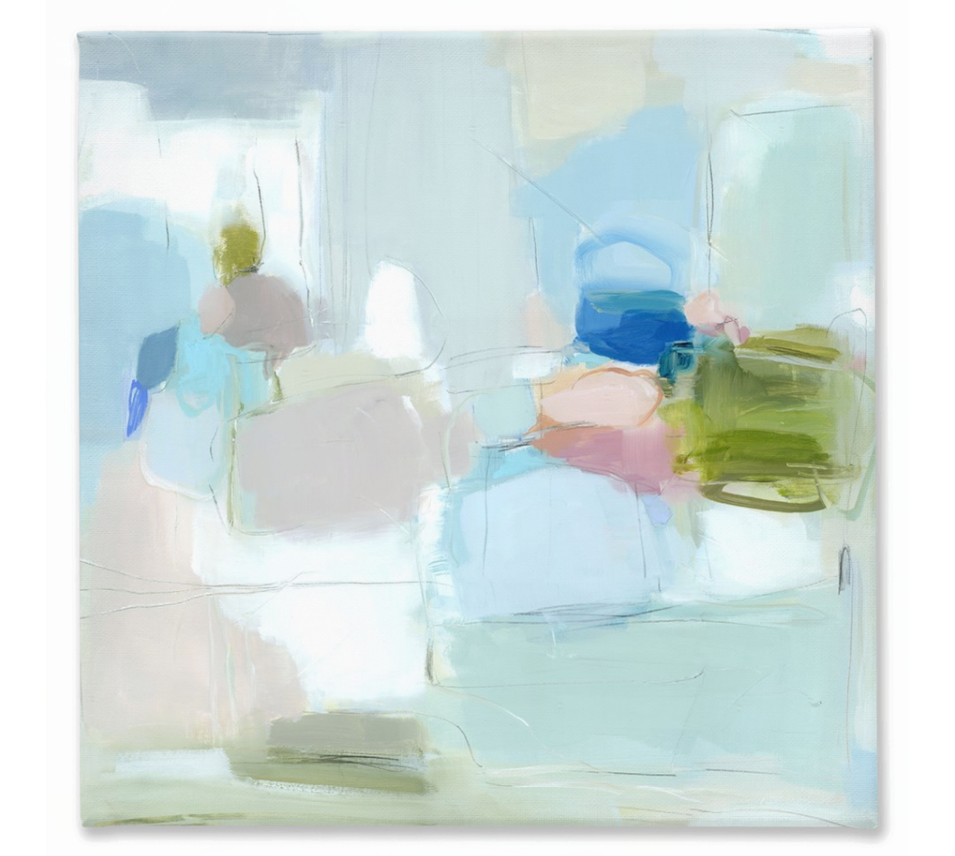 "Breaking Even" canvas