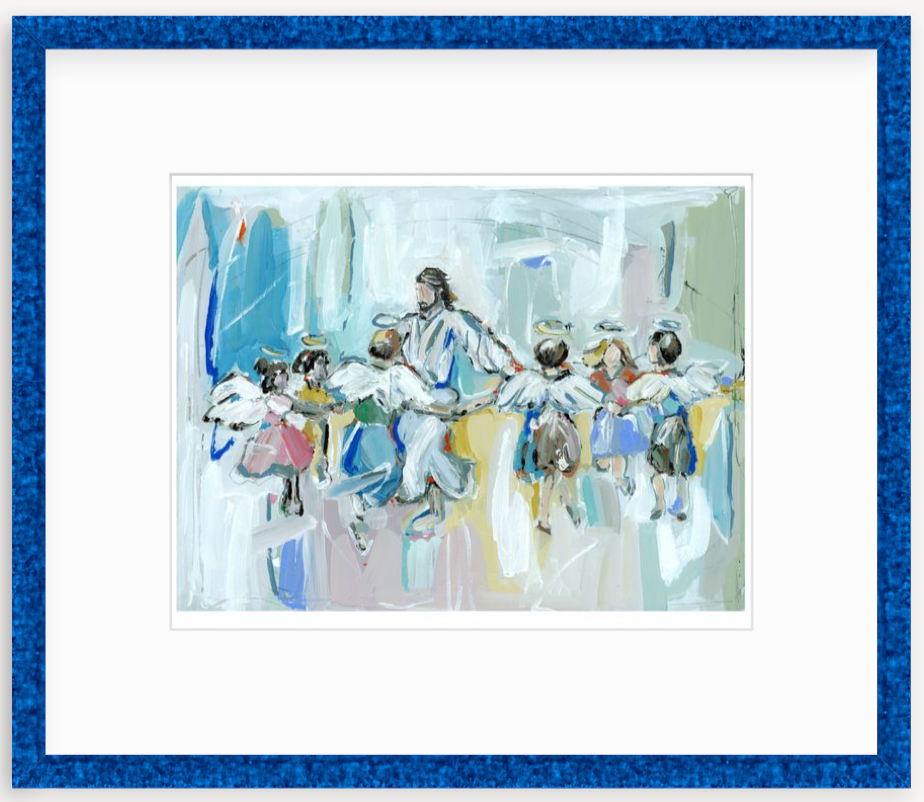"Dancing with Jesus" on paper