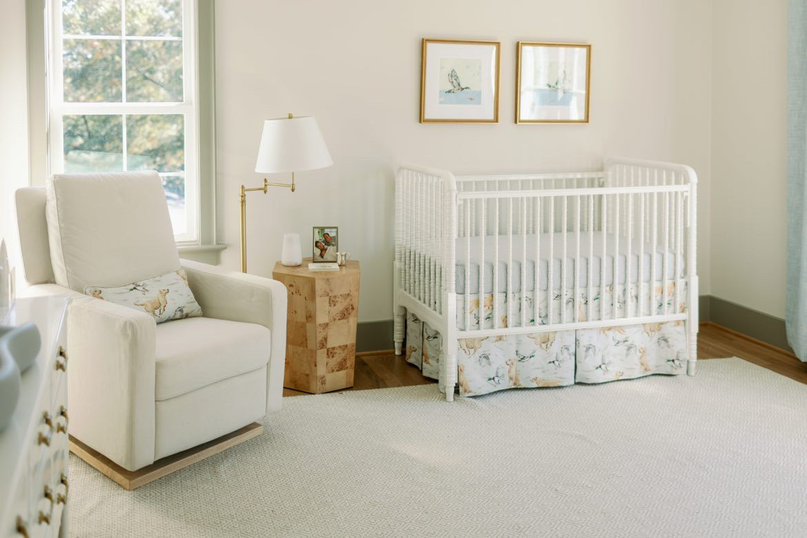 Waterfowl in baby blues (set of 2)