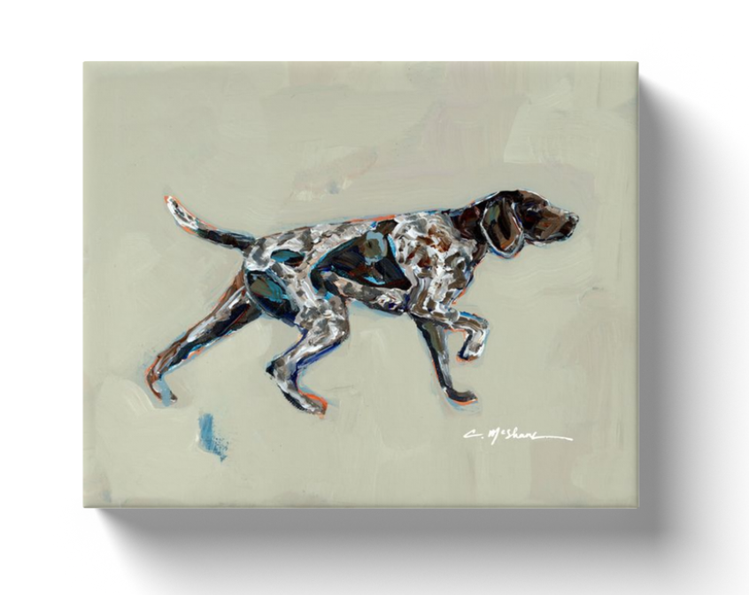 "German Shorthaired Pointer I" print