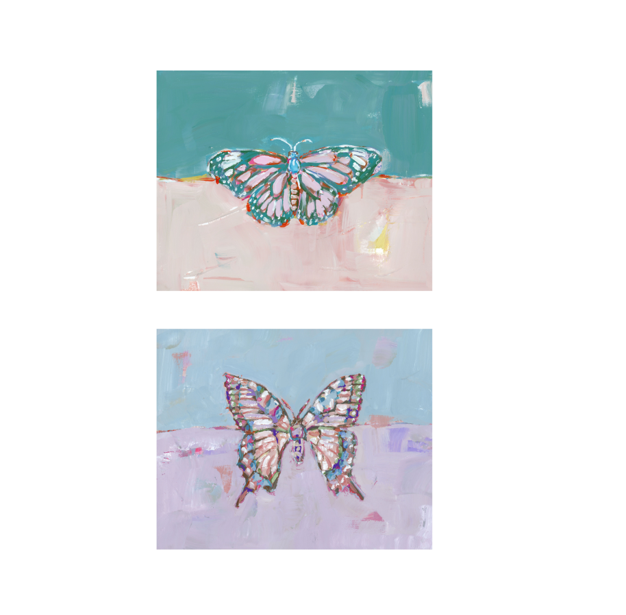 Butterfly Kisses (sets of 2, 3, 4, or 6)