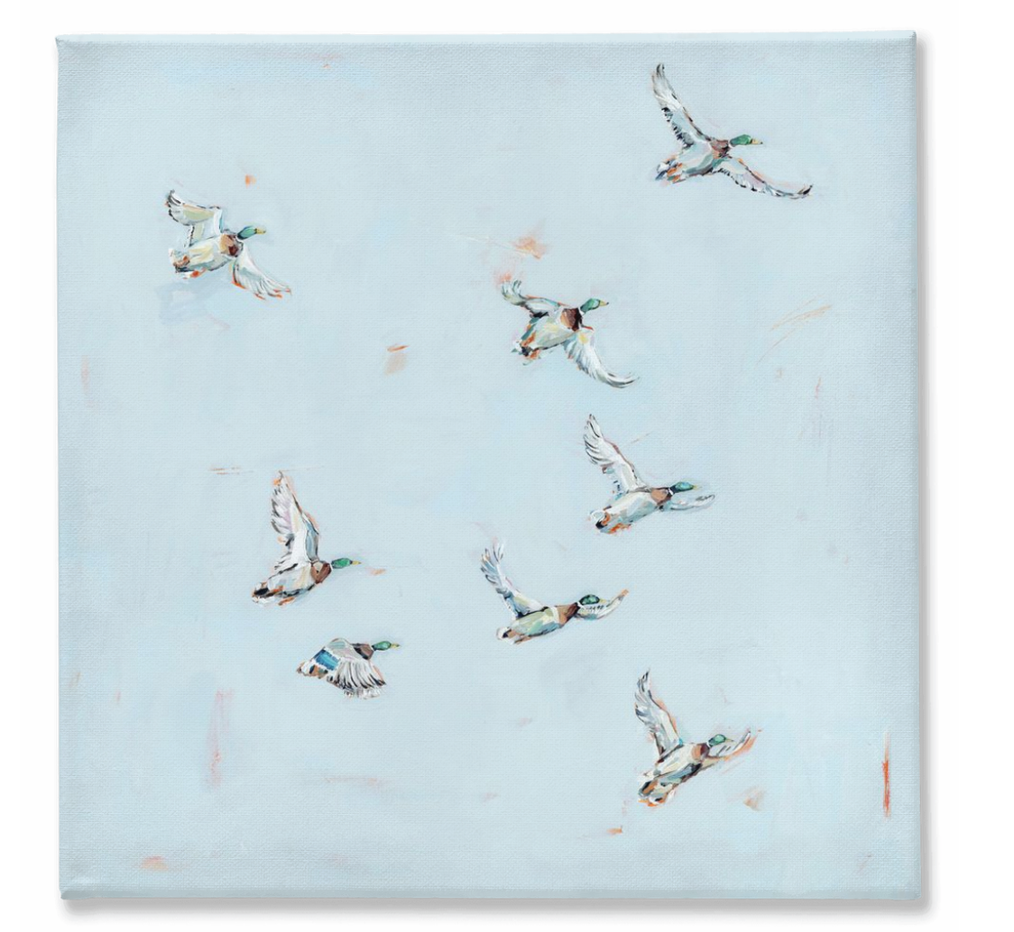 "Free Flying" on canvas