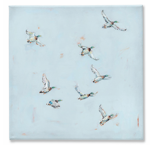 "Free Flying" on canvas