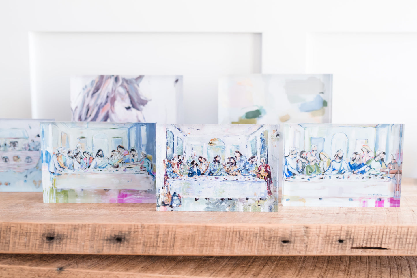 "Legacy Meal VI" acrylic block