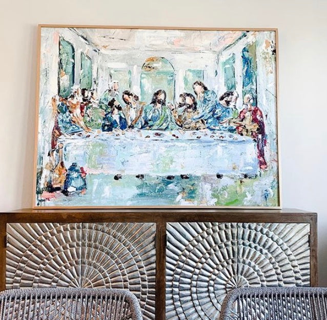 "Legacy Meal I" on canvas