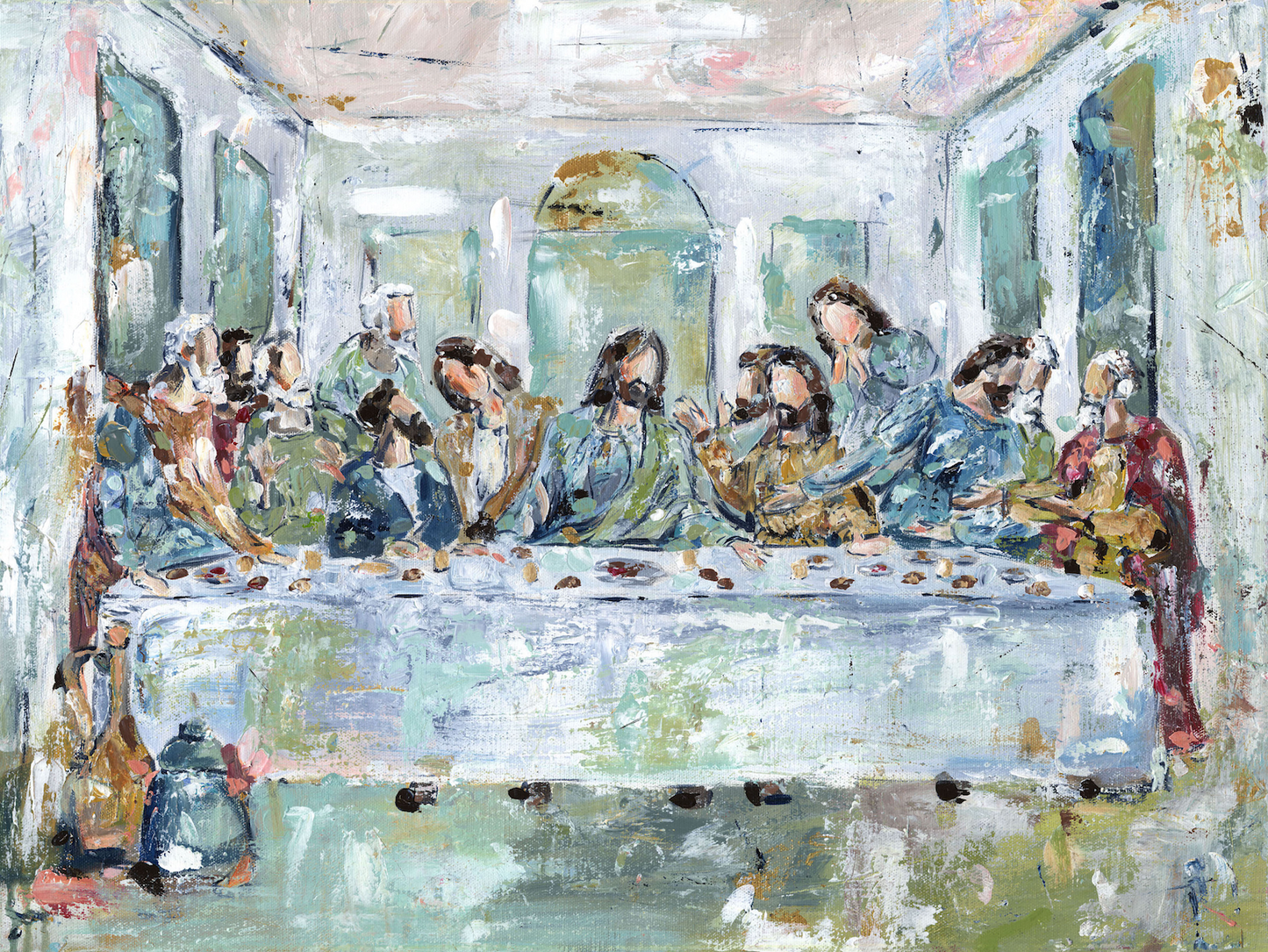 "Legacy Meal I" on paper
