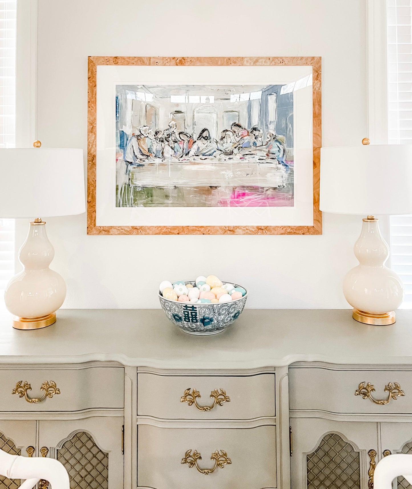"Legacy Meal II" on paper