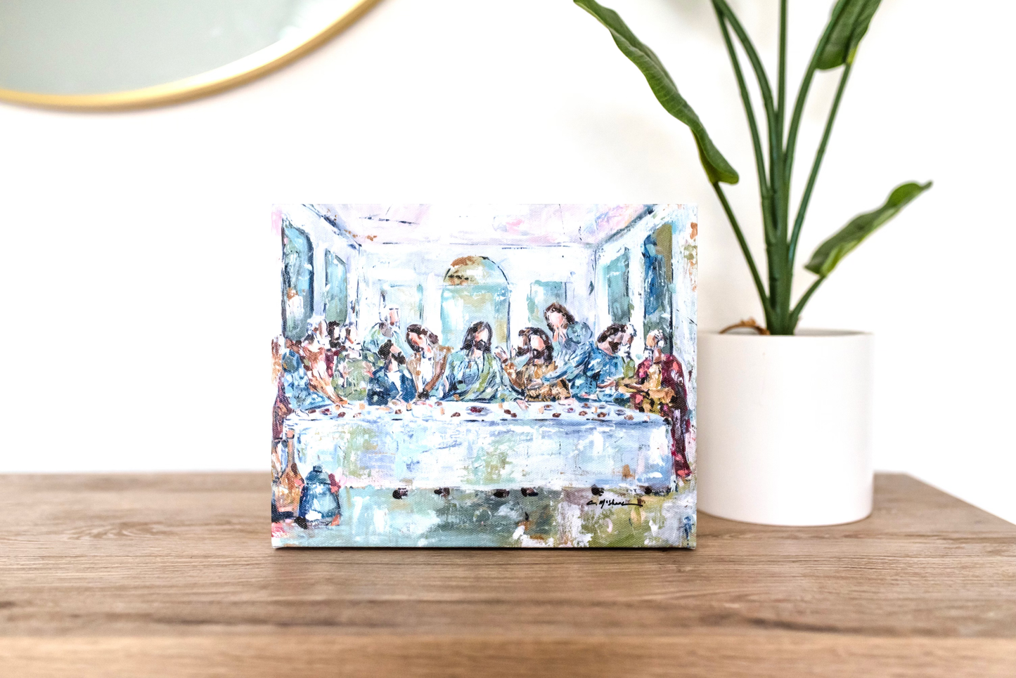 "Legacy Meal I" on canvas