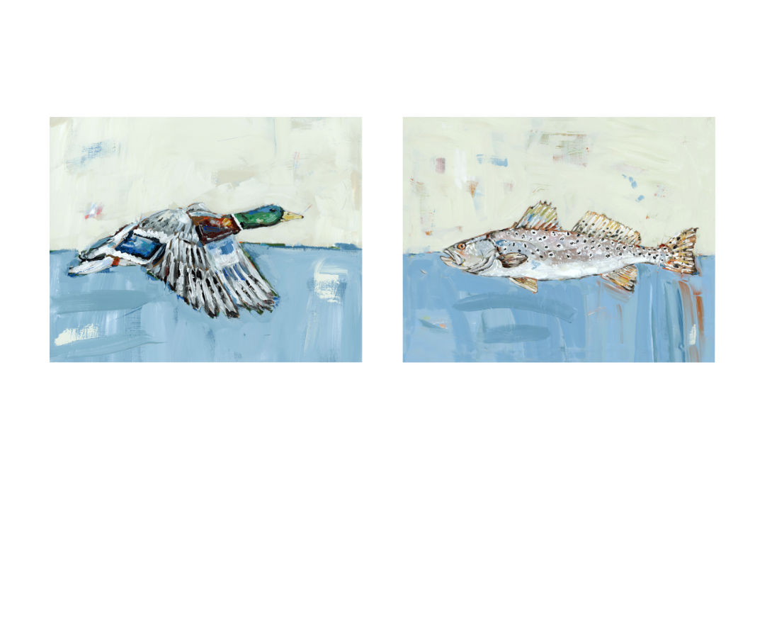 "Cast and Blast" ( set of 2)