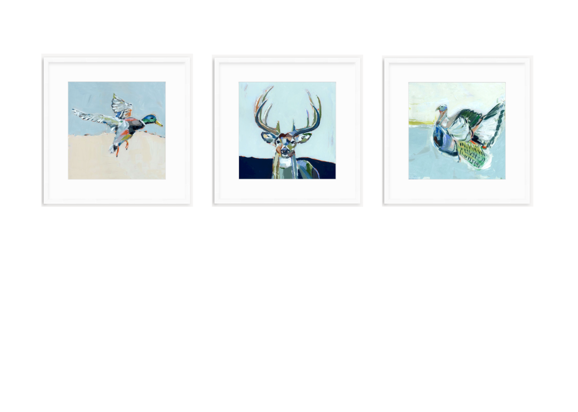 "True Aim I" set of 3