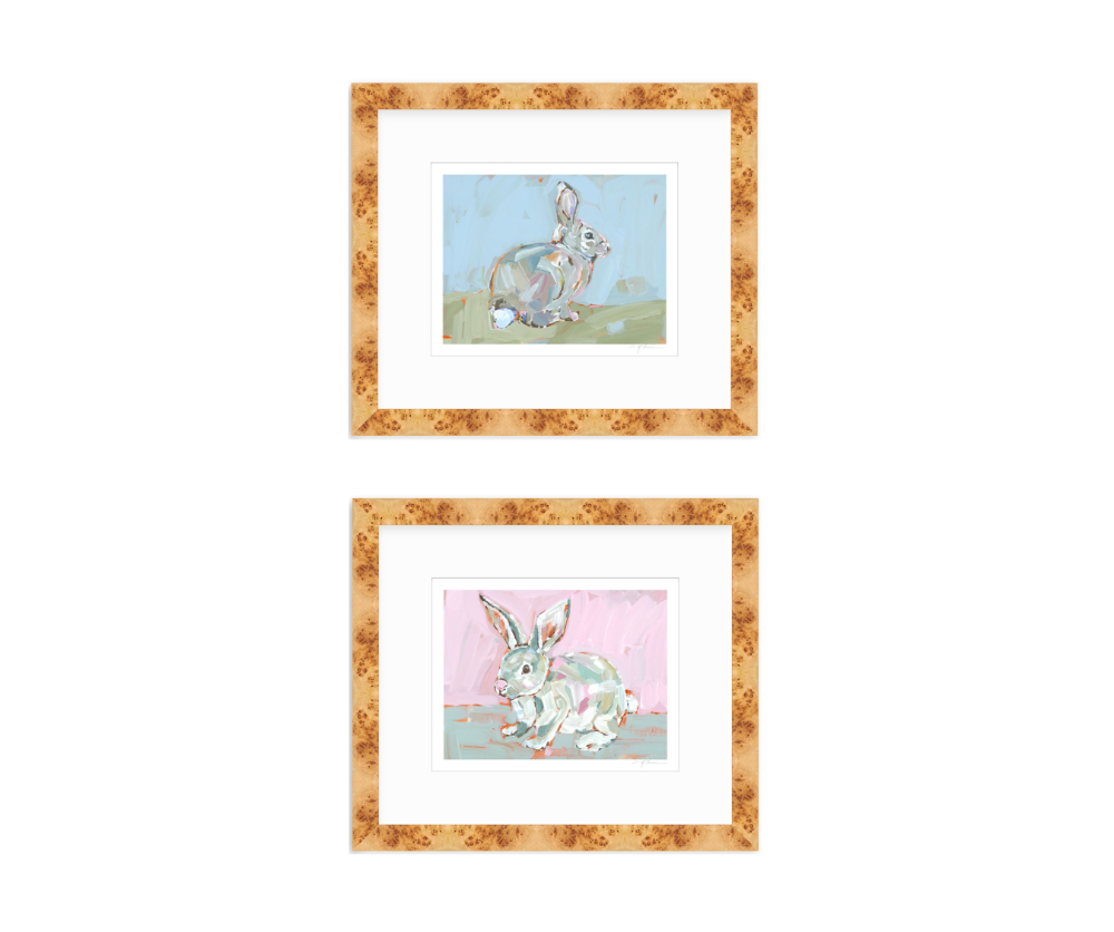 "Bunny Hunnies" on paper
