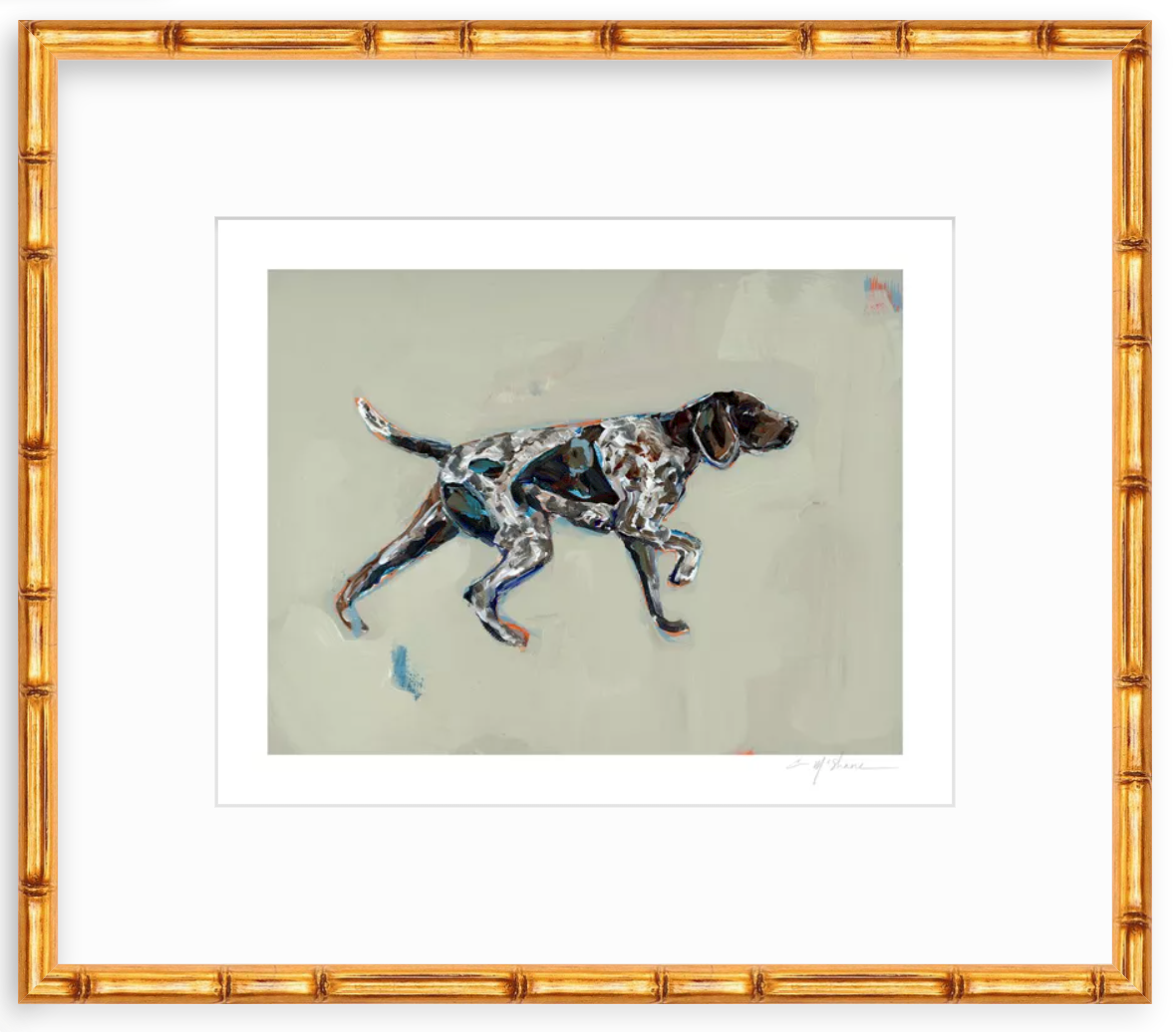 "German Shorthaired Pointer I" print