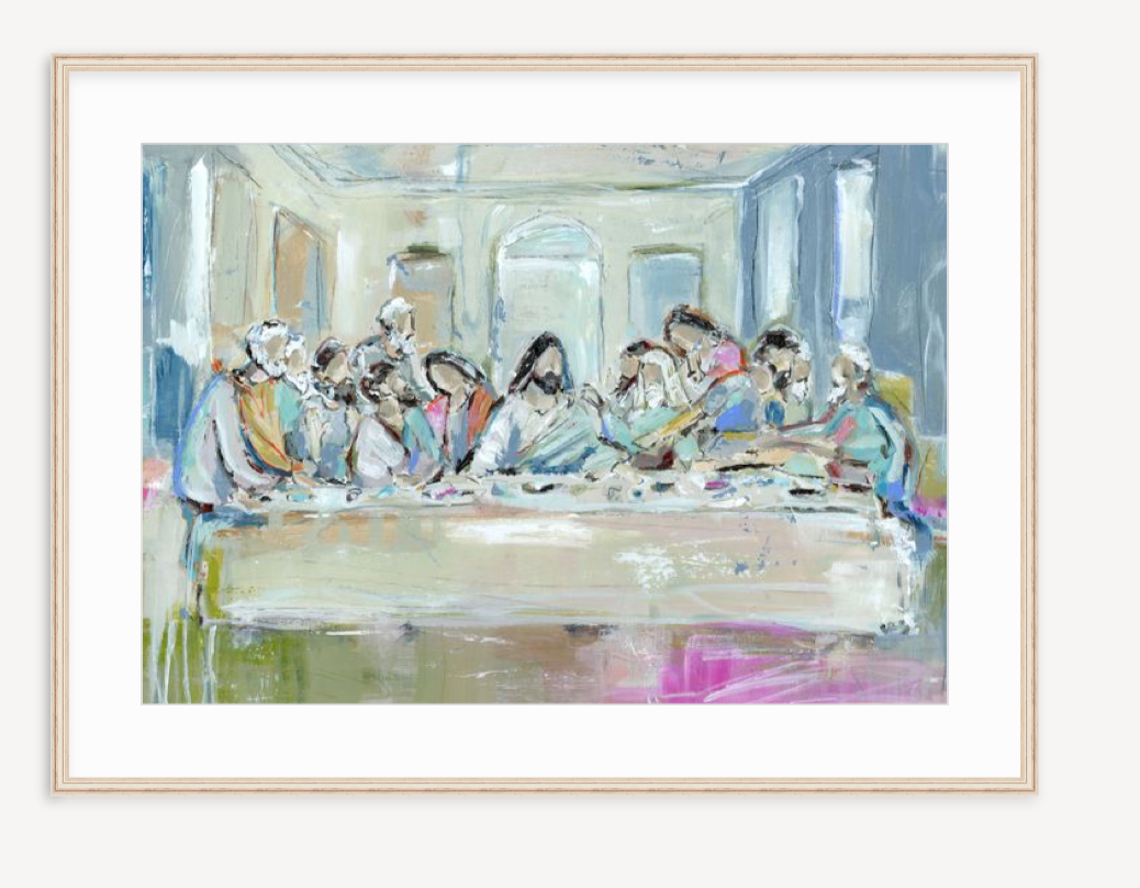 "Legacy Meal II" on paper